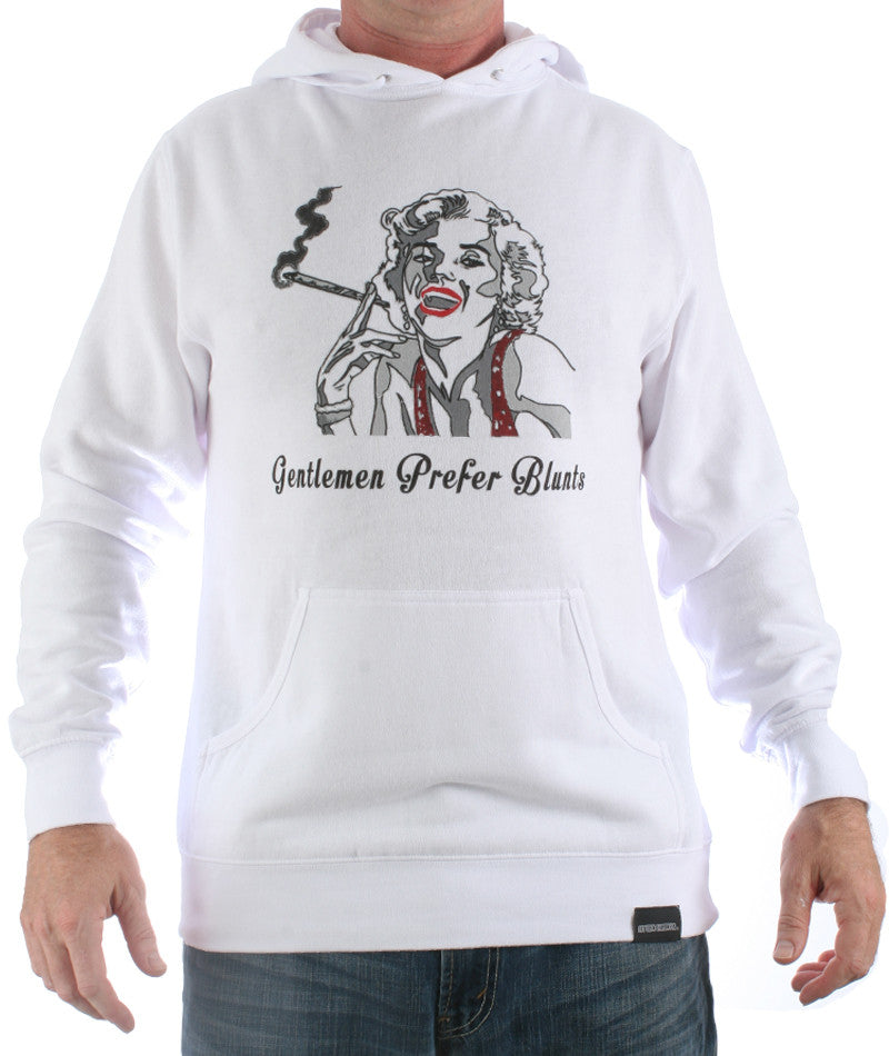 Gentlemen Prefer Blunts Hooded Sweatshirt