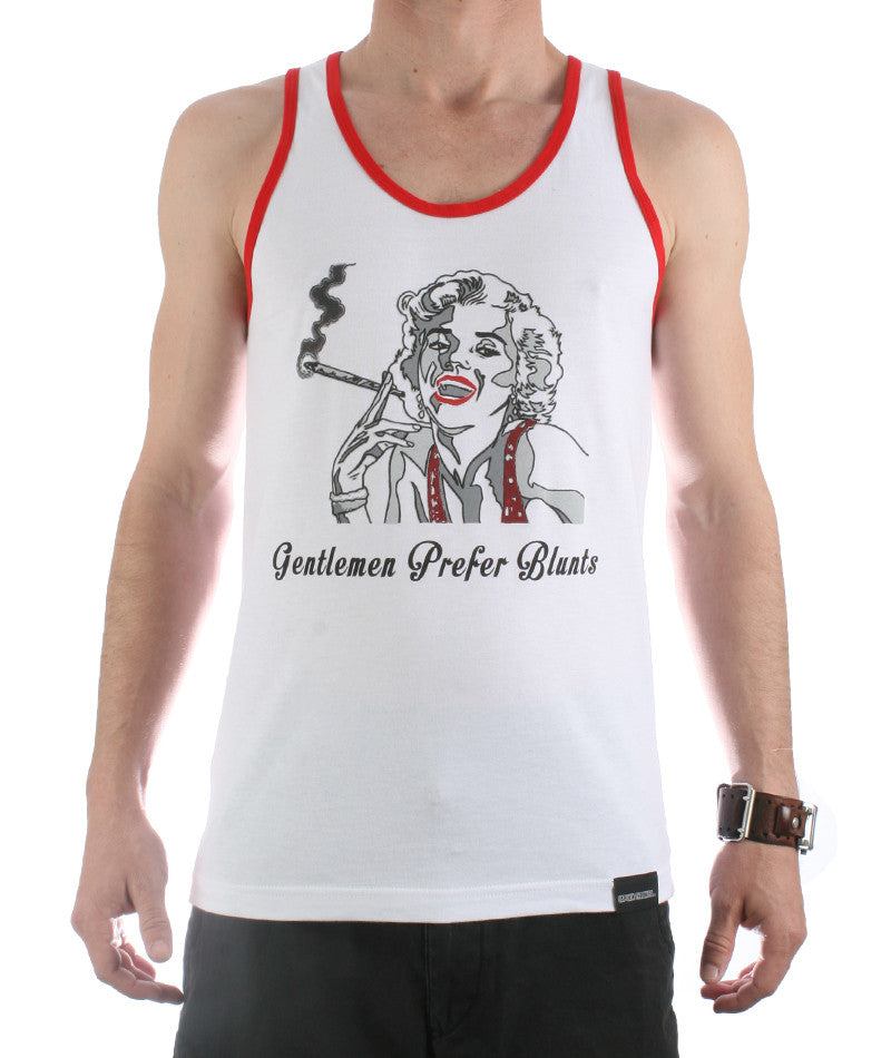 Gentlemen Prefer Blunts Tank Top