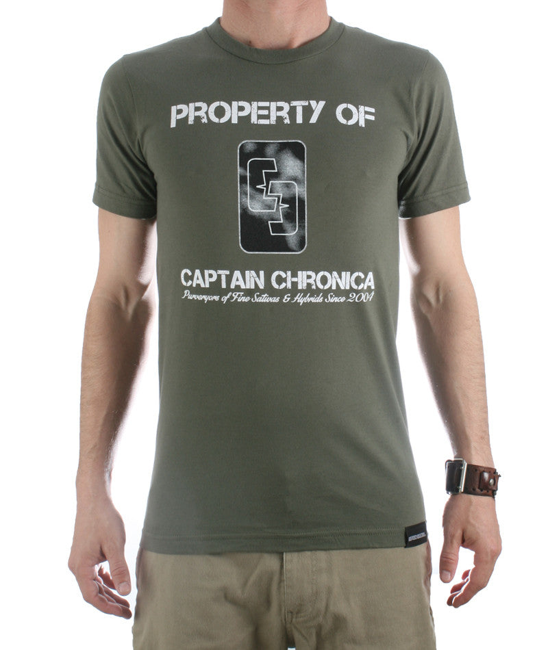 Property Of Captain Chronica T-shirt