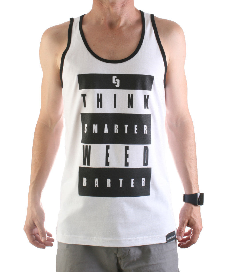 Think Smarter Weed Barter Tank Top